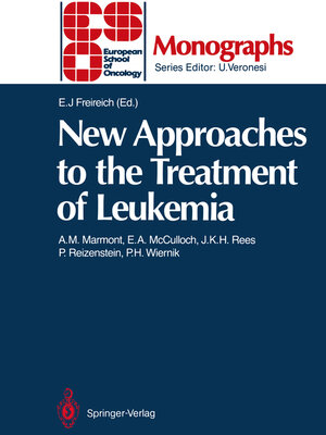 cover image of New Approaches to the Treatment of Leukemia